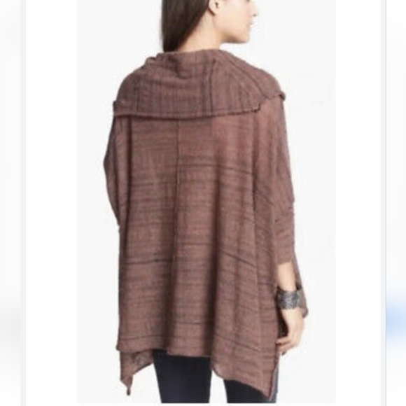 Free People Banana Split Cowl Neck Wool Blend Knit Sweater Size XS - Picture 8 of 8